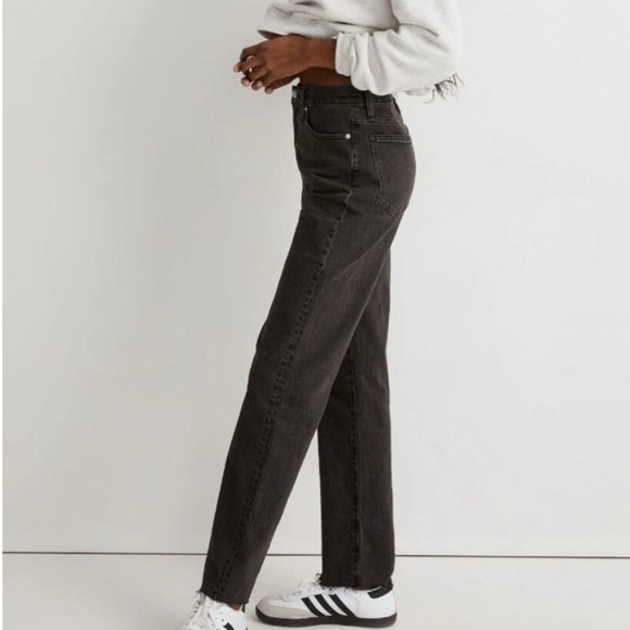 Madewell Women’s‎ The Perfect Vintage High Rise Lunar Wash Mom Jeans Sz 26 - Picture 2 of 8
